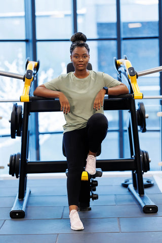 Careless Active loose fit T-shirt - Green