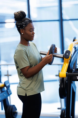 Careless Active loose fit T-shirt - Green