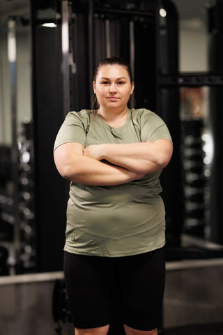 Careless Active loose fit T-shirt - Green