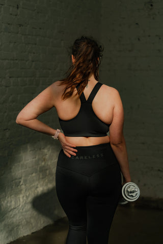 Careless Active sports bra - Black