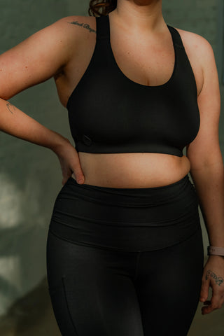 Careless Active sports bra - Black