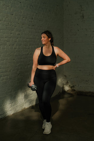 Careless Active sports bra - Black