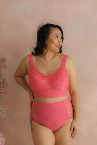 Careless Ada High Waist - Chateau Rose