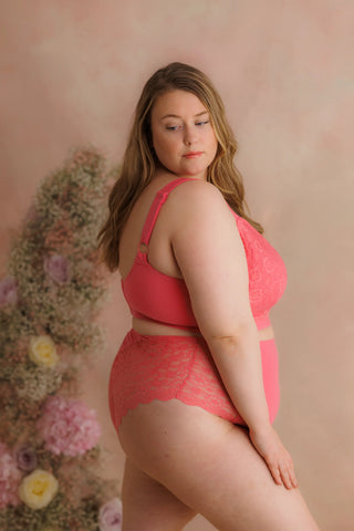 Careless Ada High Waist - Chateau Rose