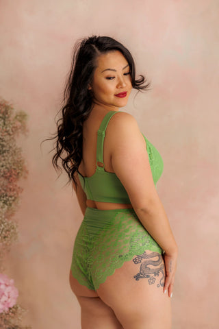 Careless Ada High Waist - Forest Shade