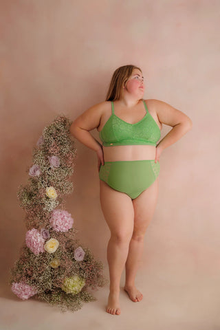 Careless Ada High Waist - Forest Shade