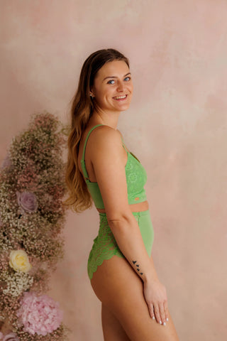 Careless Ada High Waist - Forest Shade