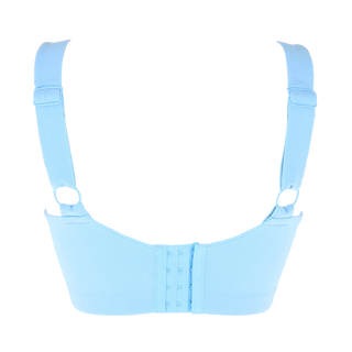 Careless Aline Flower Bra Big Cup - Airy Blue