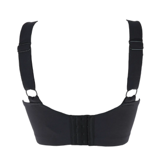 Careless Aline Flower Bra Big Cup - Black Onyx