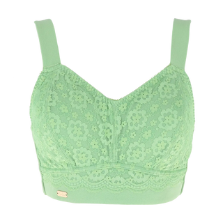 Careless Aline Flower Bra Big Cup - Forest Shade