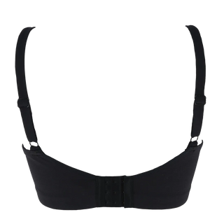 Careless Aline Flower Bra Small Cup - Black Onyx