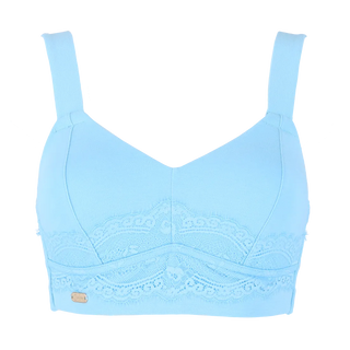 Careless Amanda Basic Bra Big Cup - Airy Blue