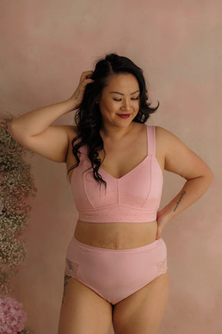 Careless Amanda Basic Bra Big Cup -Tickled Pink