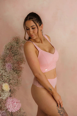 Careless Amanda Basic Bra Big Cup -Tickled Pink