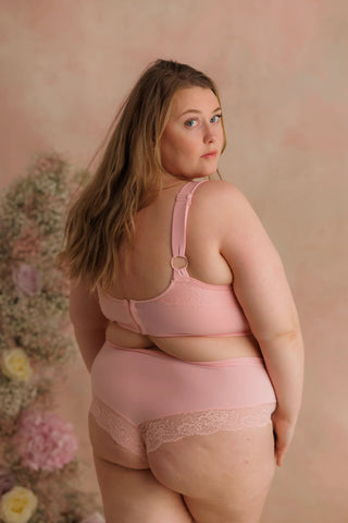 Careless Amanda Basic Bra Big Cup -Tickled Pink