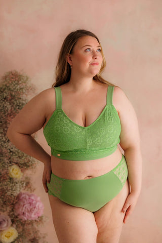 Careless Anne Mid Waist - Forest Shade