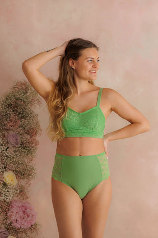 Careless Anne Mid Waist - Forest Shade