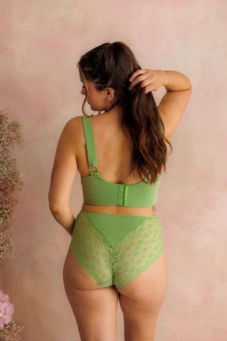 Careless Anne Mid Waist - Forest Shade