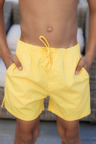 Careless Badeshorts barn David badeshorts Kids - Gul