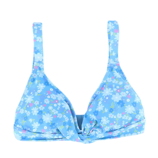 Careless Bali bikinitopp - Lyseblå - Flower Boom Groups