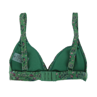 Careless Bali bikinitopp - Mørkegrønn - Flower Fantasia