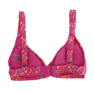 Careless Bali bikinitopp - Mørkerosa - Blossomir