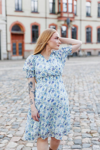 Careless Belle Embroidery - Blå