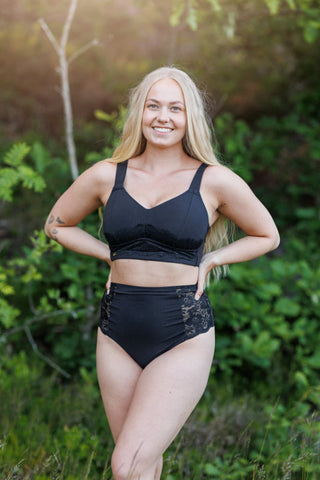 Careless BH Amanda Basic Bra Big Cup - Black Onyx