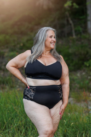Careless BH Amanda Basic Bra Big Cup - Black Onyx