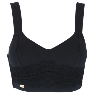 Careless BH Amanda Basic Bra Big Cup - Black Onyx