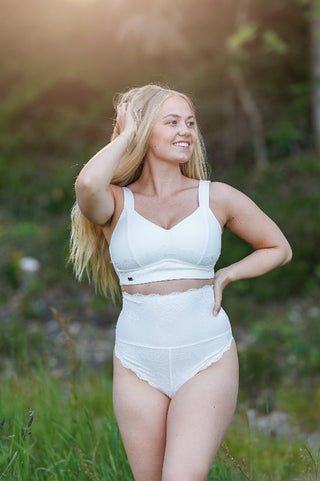 Careless BH Amanda Basic Bra Big Cup - Hvit