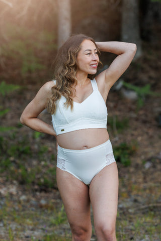 Careless BH Amanda Basic Bra Big Cup - Hvit