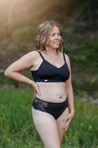 Careless BH Amanda Basic Bra Small Cup - Black Onyx