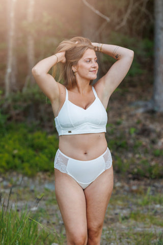 Careless BH Amanda Basic Bra Small Cup - Bright White