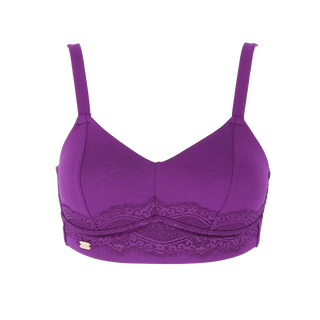 Careless BH Amanda Small Cup BH - Mørk lilla