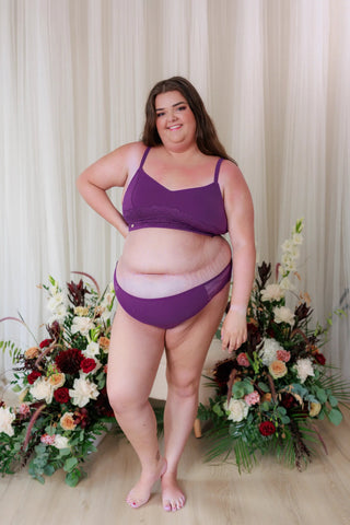 Careless BH Amanda Small Cup BH - Mørk lilla