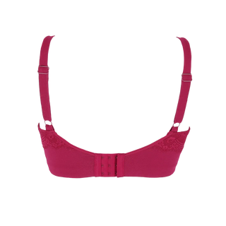 Careless BH Amanda Small Cup BH - Mørk rød