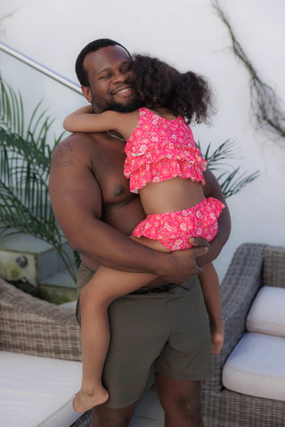 Careless Bikini barn Napoli Bikini Barn - Rosa - Daisy