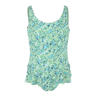 Careless Bikini barn Nice Badedrakt Barn - Pastellgrønn - Flower Paint