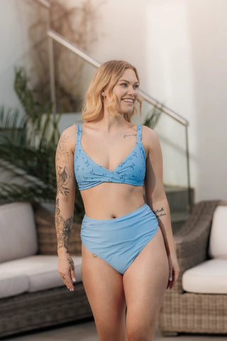 Careless Bikinitopp Bali bikinitopp - Lyseblå - Lilly