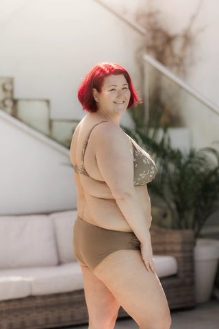 Careless Bikinitopp Bali bikinitopp - Mørk beige - Blossom