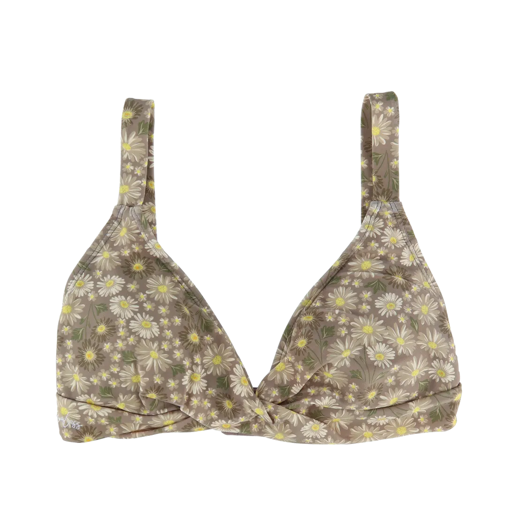 Bali bikinitopp Mørk beige Daisy Careless