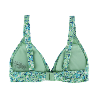 Careless Bikinitopp Bali bikinitopp - Pastellgrønn - Flower Paint