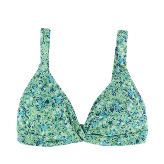 Careless Bikinitopp Bali bikinitopp - Pastellgrønn - Flower Paint