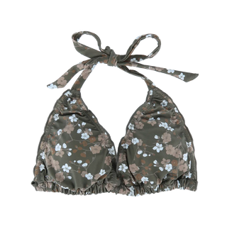 Careless Bikinitopp Cuba Ruffels bikinitopp - Grønn - Buttercups