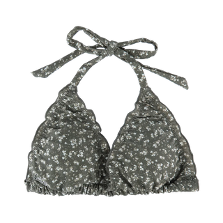 Careless Bikinitopp Cuba Ruffels bikinitopp - Grønn - Dalia