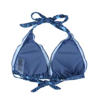 Careless Bikinitopp Cuba Ruffels bikinitopp - Mørkeblå - Pansy