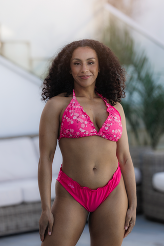 Careless Bikinitopp Cuba Ruffles bikinitopp - Rosa - Buttercups