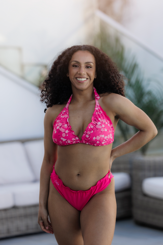 Careless Bikinitopp Cuba Ruffles bikinitopp - Rosa - Buttercups