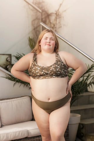 Careless Bikinitopp Miami bikinitopp - Grønn - Buttercups